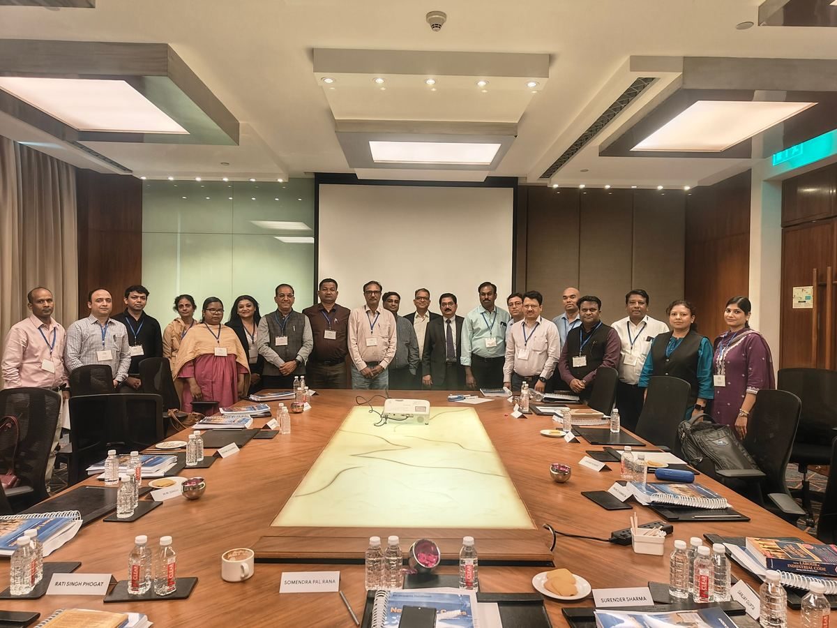 Participants at a session led by the founding team