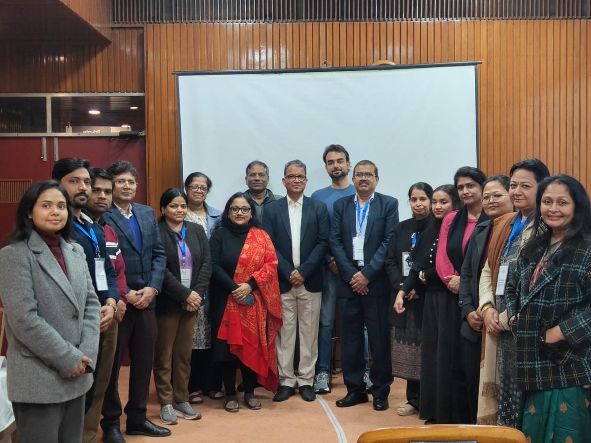 Participants after a full-day programme