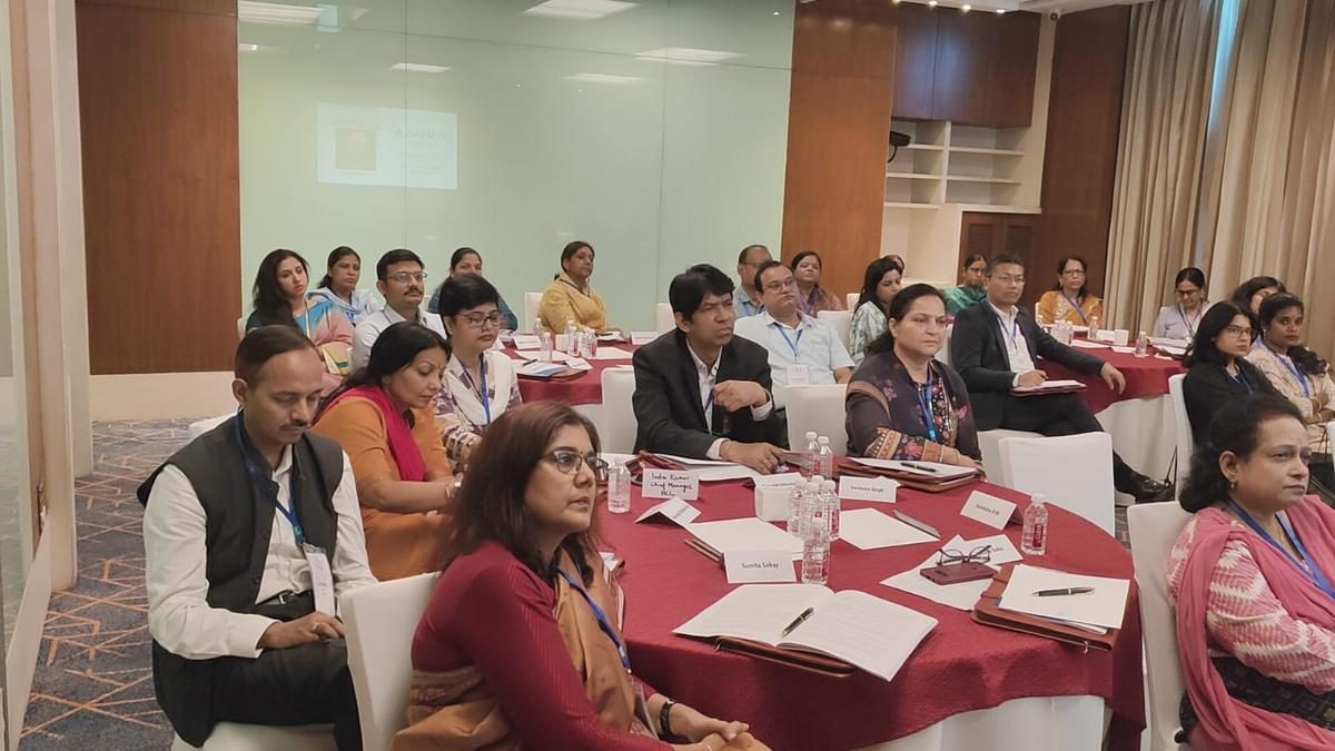 An interactive session in progress